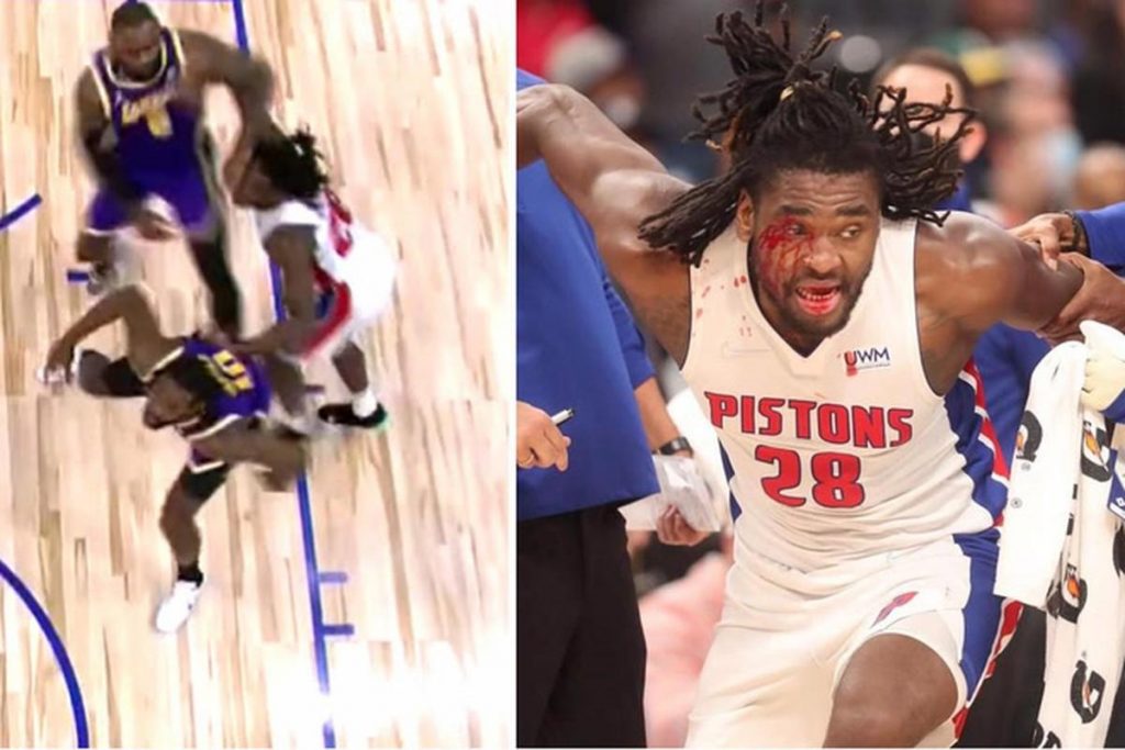 Una agresión por parte de LeBron