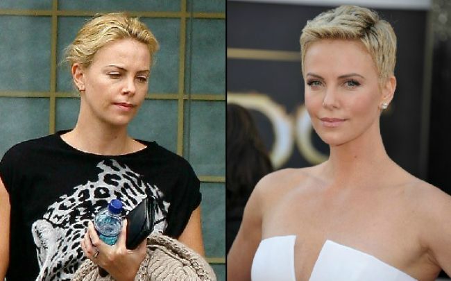 Las 10 famosas en las que el  maquillaje hace milagros