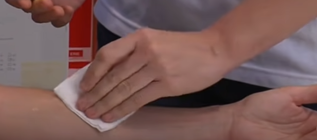 Cómo desinfectar una herida