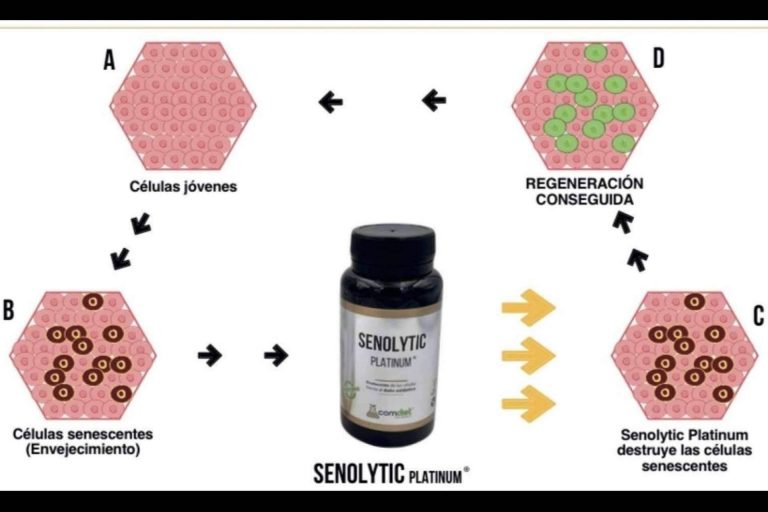 SENOLYTIC PLATINUM, un producto de Comdiet Roig Laboratorios para combatir el daño oxidativo