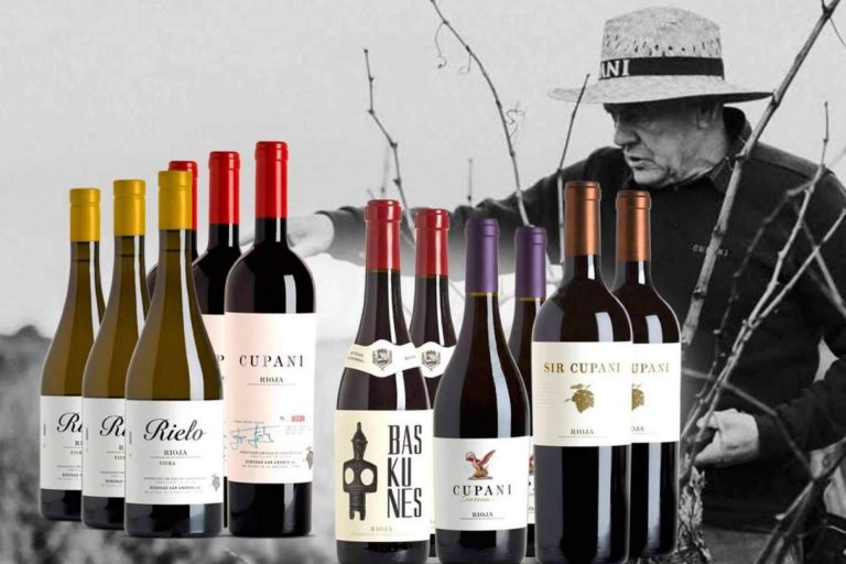 Selección de 12 botellas de Cupani, reconocido viticultor del año 2022 por el prestigioso Master of Wine Tim Atkin