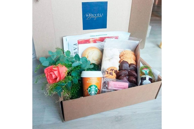 Cajas de desayunos a domicilio de la mano de Bonvoli