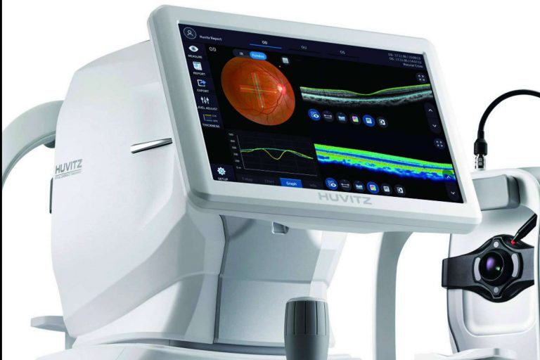El equipo OCT HUVITZ HOCT – 1F de la empresa Gx2 incluye un tomógrafo de coherencia óptica