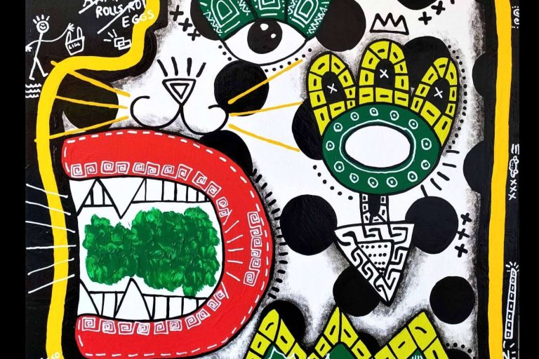 Guto Ajayu, la combinación entre el graffiti y el arte