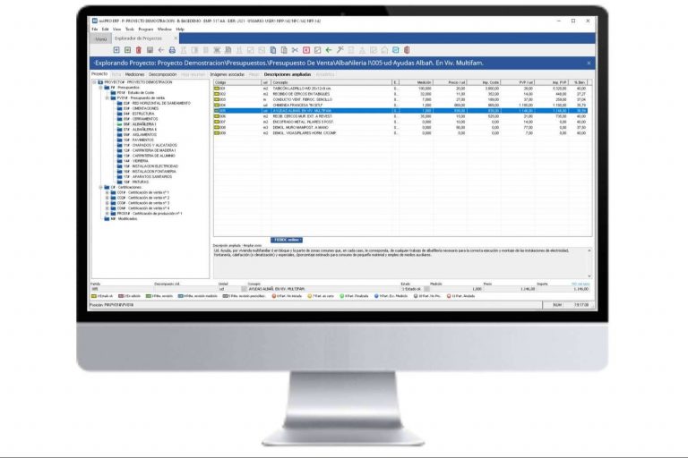 El software ERP de SOLINAT está especializado en la gestión de obras, de alto rendimiento y máximas prestaciones
