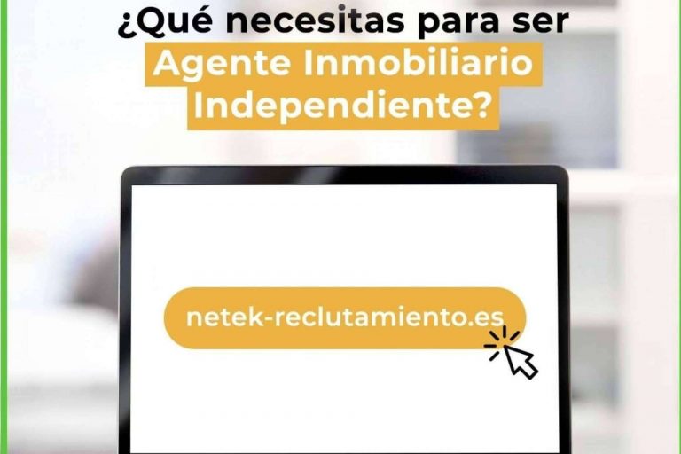 Formación para convertirse en un agente inmobiliario independiente, Netek