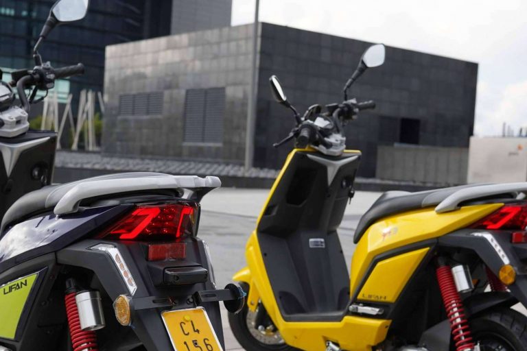 Los modelos de scooter eléctrico Lifan generan 0 emisiones de CO₂