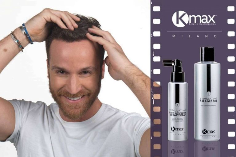 El tratamiento anticaída del cabello de la empresa KMax