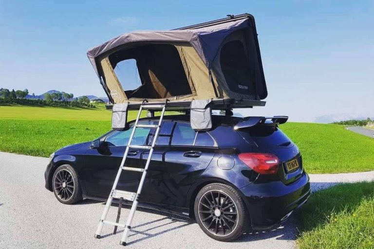 Las tiendas de techo son una buena opción para las escapadas de fin de semana