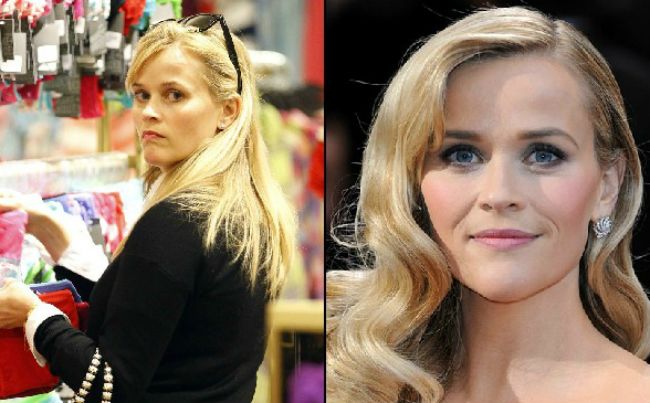Las 10 famosas en las que el  maquillaje hace milagros