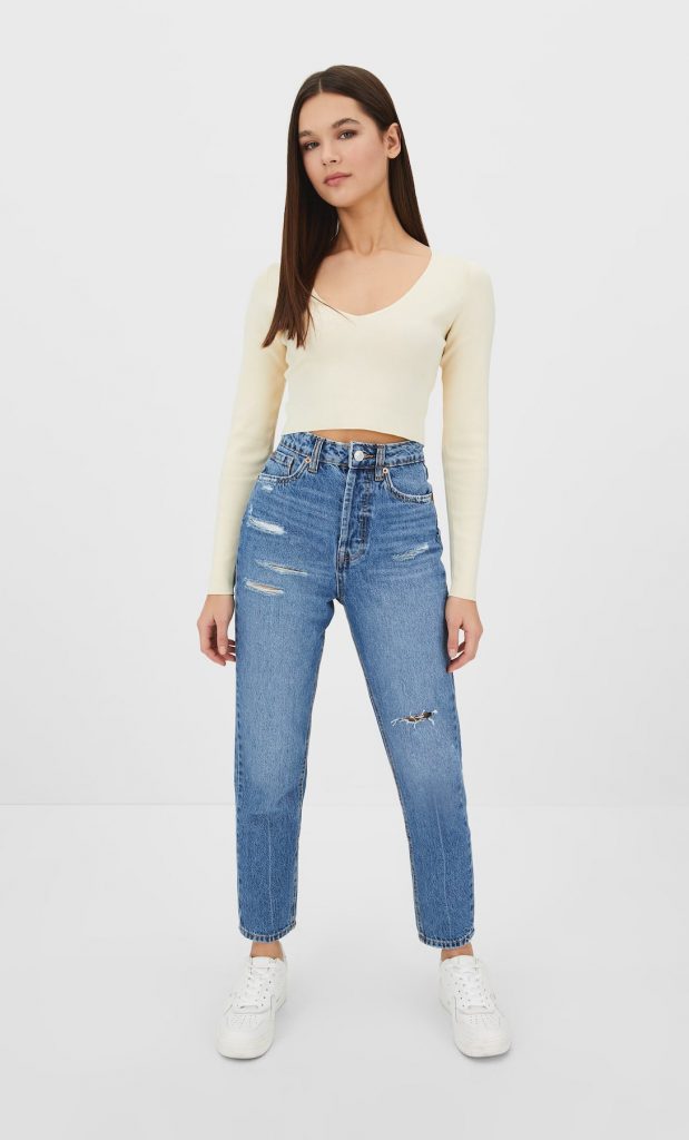 Estos vaqueros de Stradivarius le sirven a todo el mundo