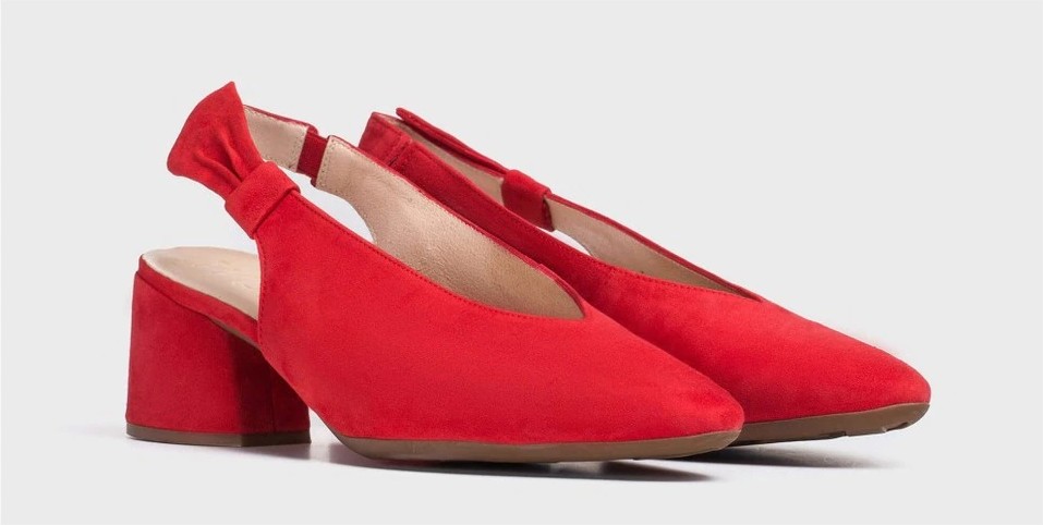 zapatos wonders piel rojo el corte ingles