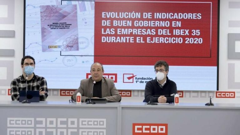 Los primeros ejecutivos del Ibex ganan 105 veces más que sus trabajadores