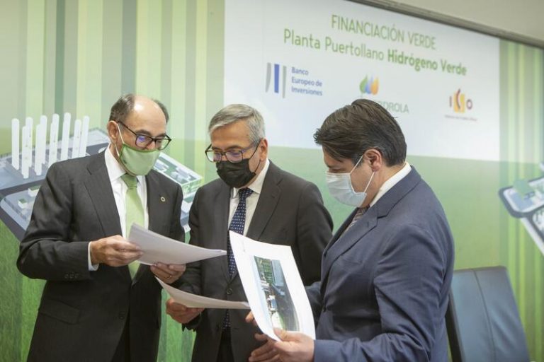 El BEI y el ICO firman con Iberdrola una financiación de 88 millones para el desarrollo de hidrógeno verde
