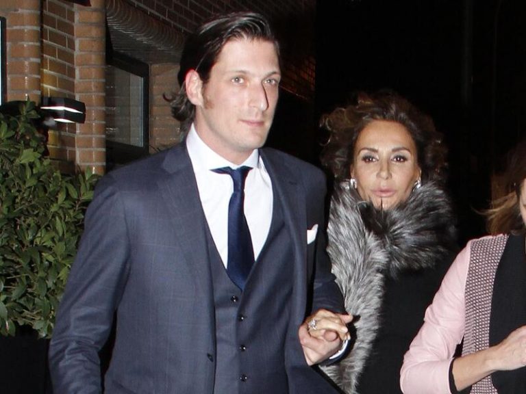 Las primeras imágenes de Naty Abascal tras la querella contra su hijo, Luis Medina