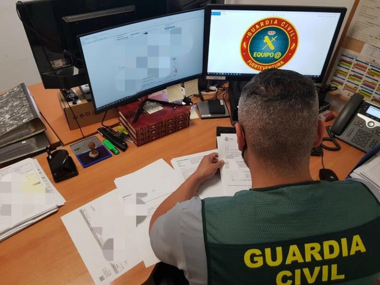 Identifican a siete personas en Barcelona por una estafa en Fuerteventura a través de 'phishing'