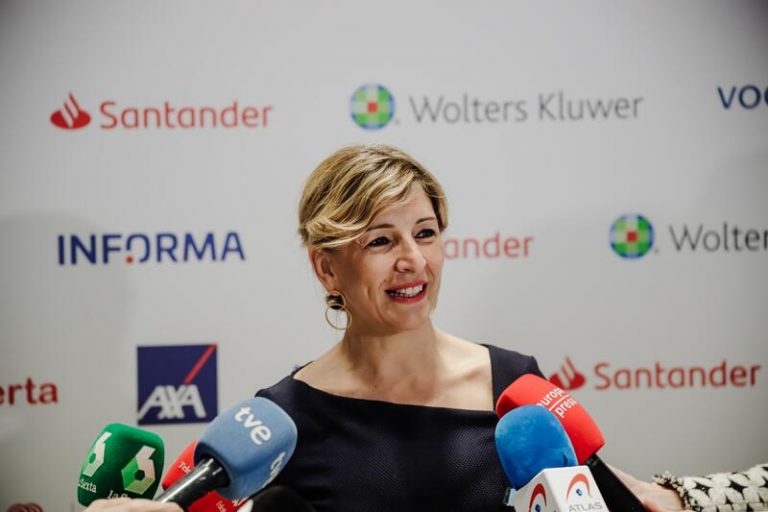 Yolanda Díaz subraya que 'Pegasus' no puede afectar al decreto anticrisis