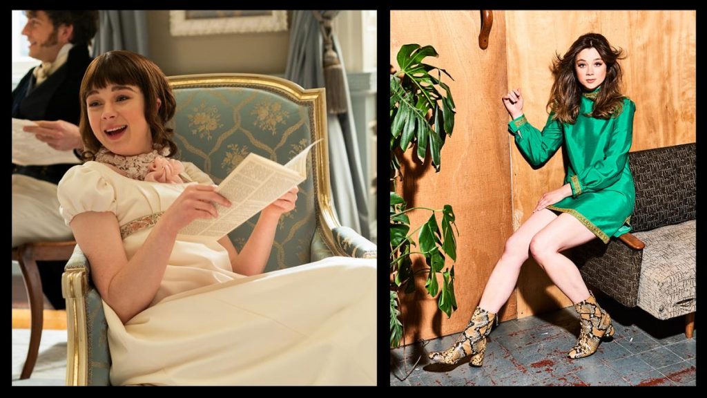 Claudia Jessie es Eloise Bridgerton sus otufits te sorprenderán