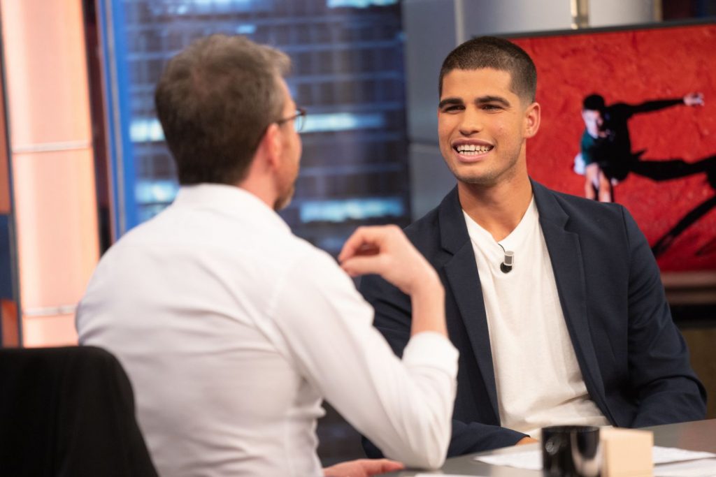 Esto es lo que come Carlos Alcaraz antes de cada partido 107 Carlitos aparece en los medios dando entrevistas