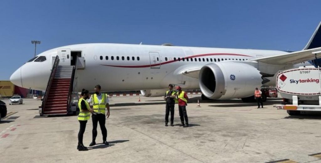 EuropaPress 4309698 imagen vuelo varsovia polonia barcelona madrid mas 220 refugiados