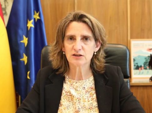 La vicepresidenta tercera y ministra para la Transición Ecológica y Reto Demográfico, Teresa Ribera, participa de manera virtual en el IV Nobel Fest.