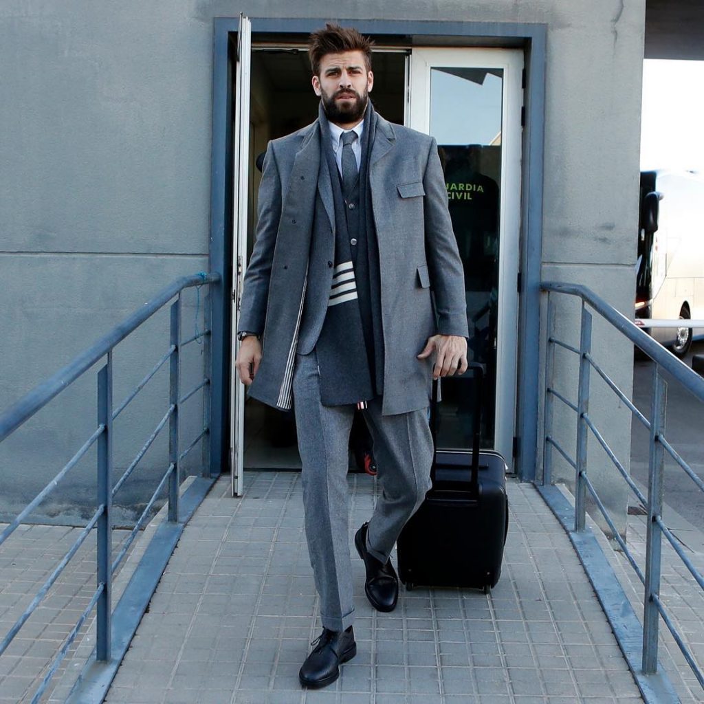 Gerard Piqué como modelo de relojes