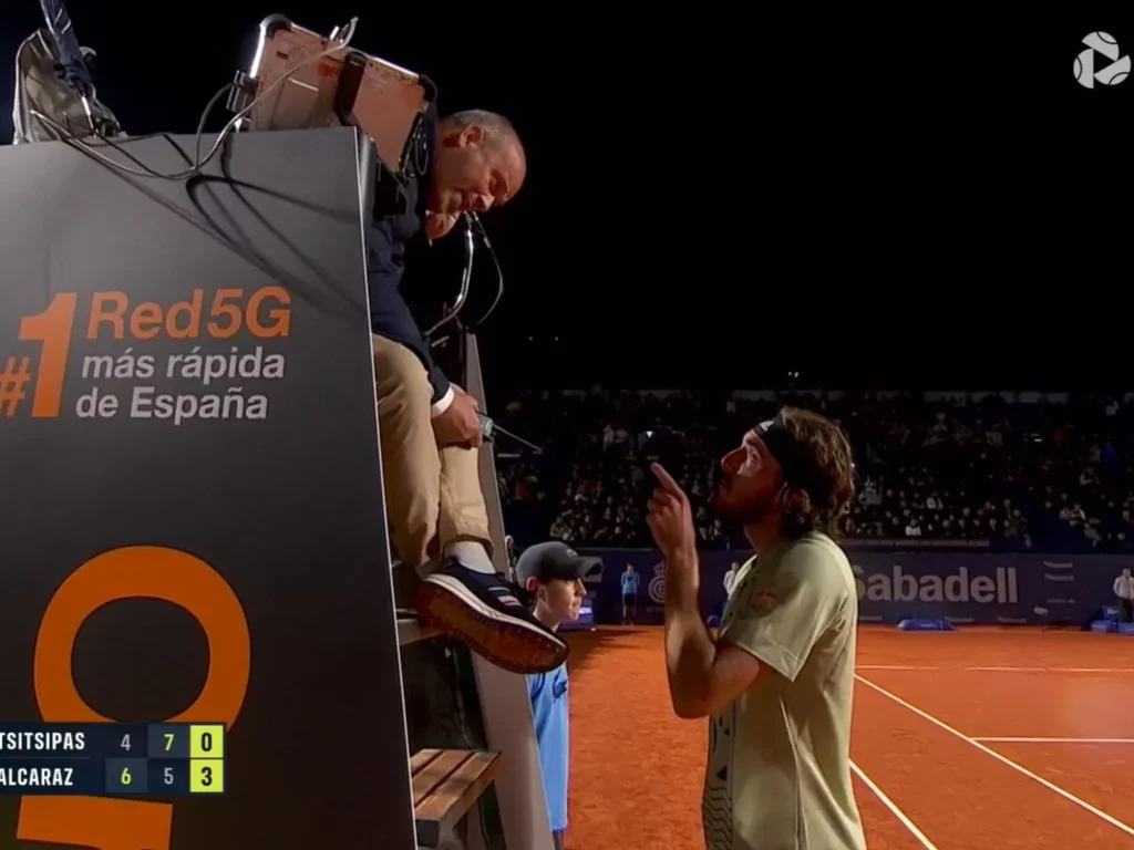 La mala justificación del tenista Tsitsipás