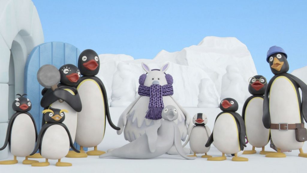 Pingu, uno de los dibujos animados que tuvo fama en España