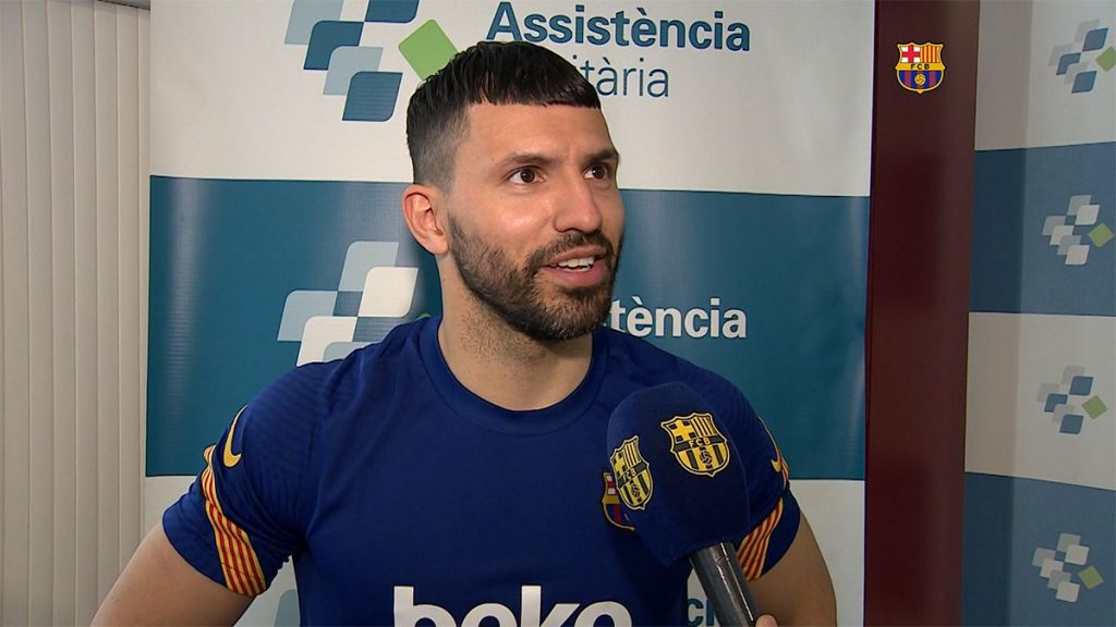¿Puede volver a jugar el Kun Agüero? 97 Salió del juego trastocado