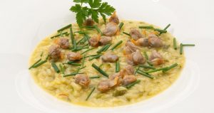 arroz con berberechos
