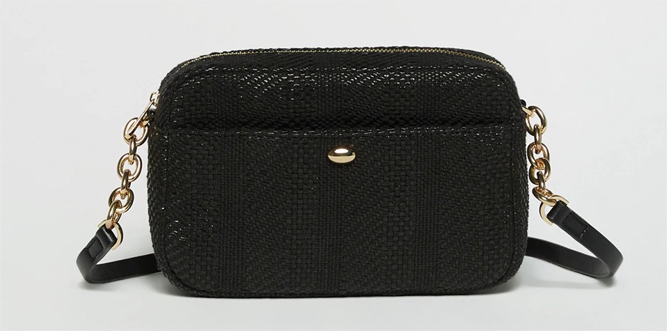 bolso rafia bolsillo sfera