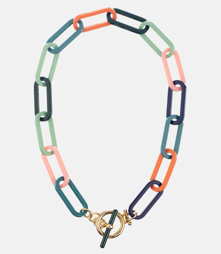 collar eslabones multicolor maria pombo agatha paris