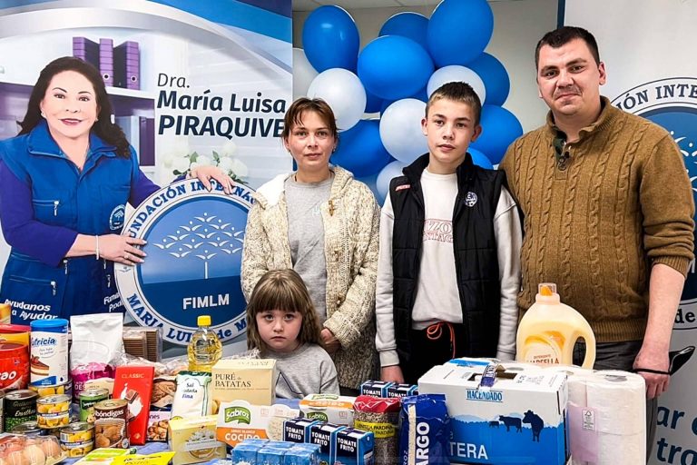 La campaña HelpUkrainianRefugees de la Fundación Internacional María Luisa de Moreno