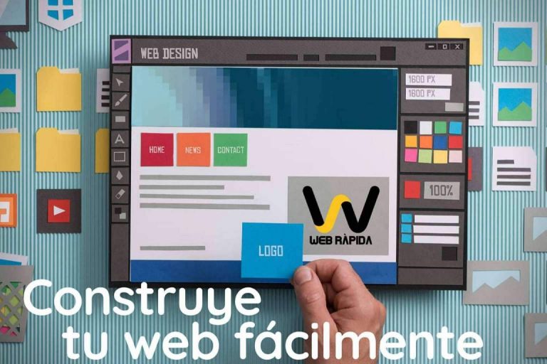 El constructor web de Web Rápida