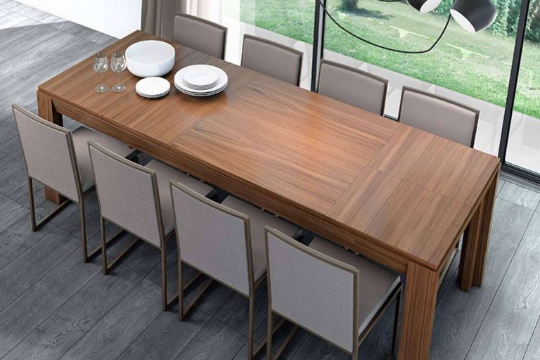 Las mesas de comedor de madera de Monrabal Chirivella