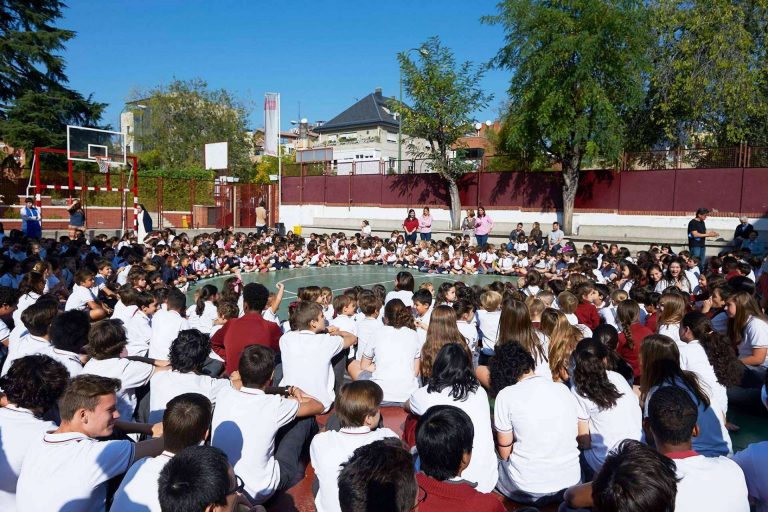 El Colegio Nuestra Señora de la Merced, en Chamartín, se encarga de la formación de los niños