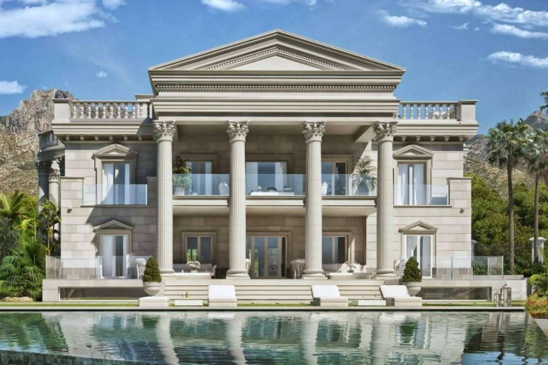 La Villa Palladio, la mansión más imponente de Ralph Feder en Sierra Blanca Marbella