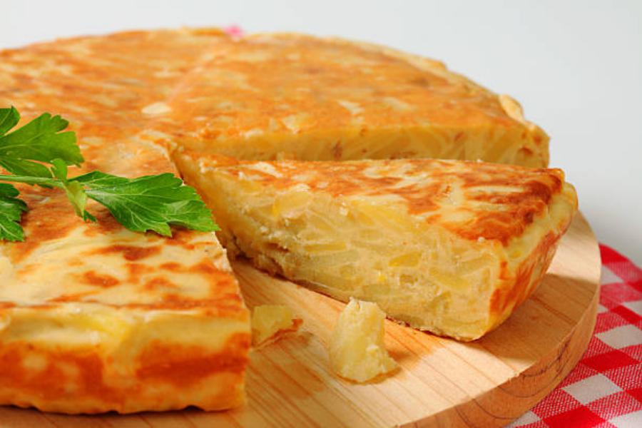 Primeros pasos de la tortilla de patatas