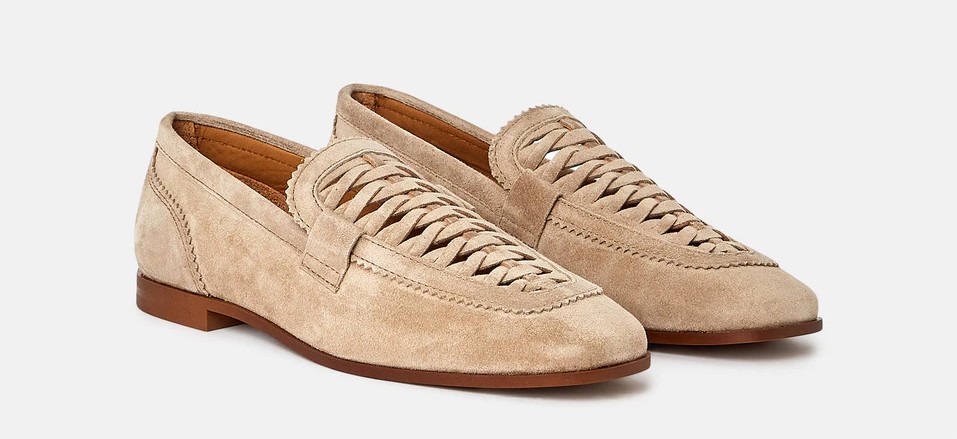 mocasines piel trenzado alpe