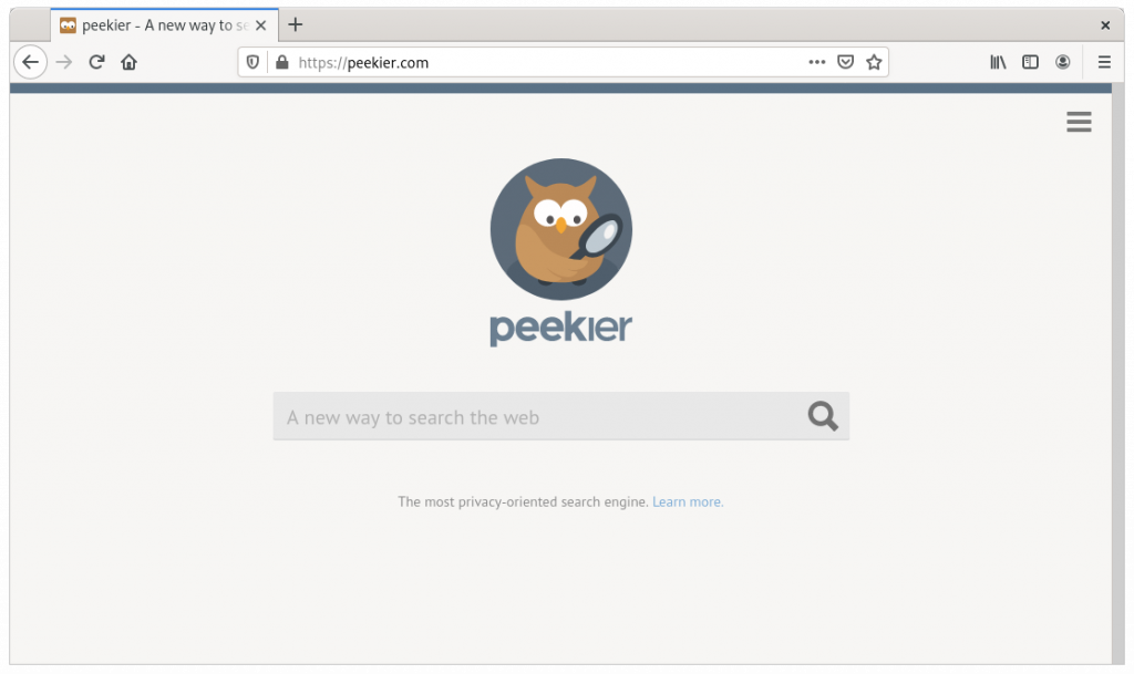 10 alternativas al buscador de Google que funcionan mejor 90 Peekier ayuda a mantener privados tus datos