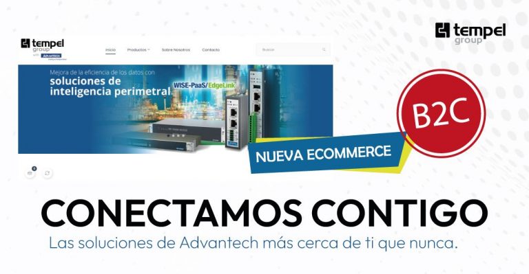 Tempel Group y Advantech lanzan una nueva e-commerce B2C especializada en productos industriales