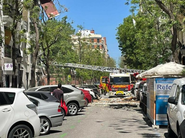 Madrid: Registrada una explosión de gas en un ático del barrio de Salamanca
