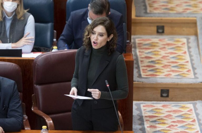 Ayuso, a Podemos: 
