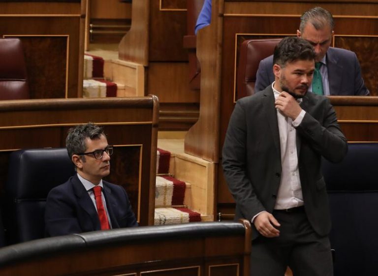 PP, Vox y Cs ayudan a salvar la Ley de Seguridad Nacional en el Congreso