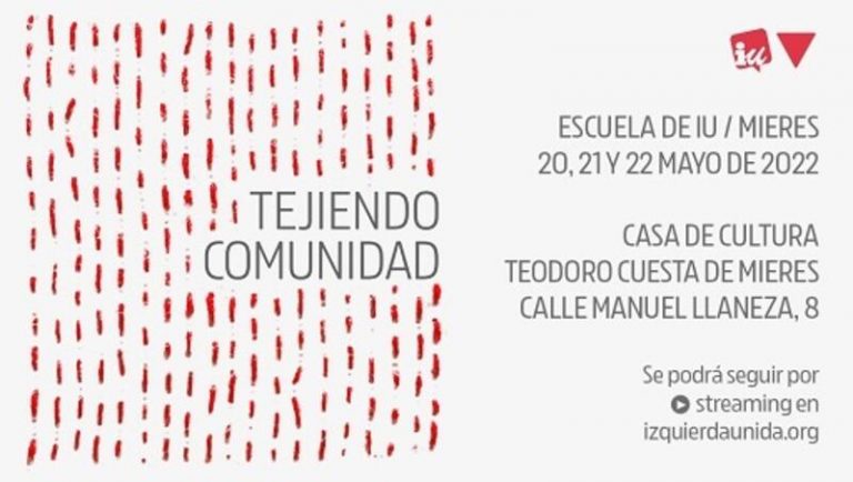 IU arranca este viernes su 'Escuela de Formación' con la apuesta por el frente amplio