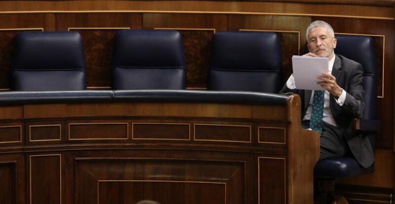 Marlaska achaca la polémica de los piolines a la gestión del PP