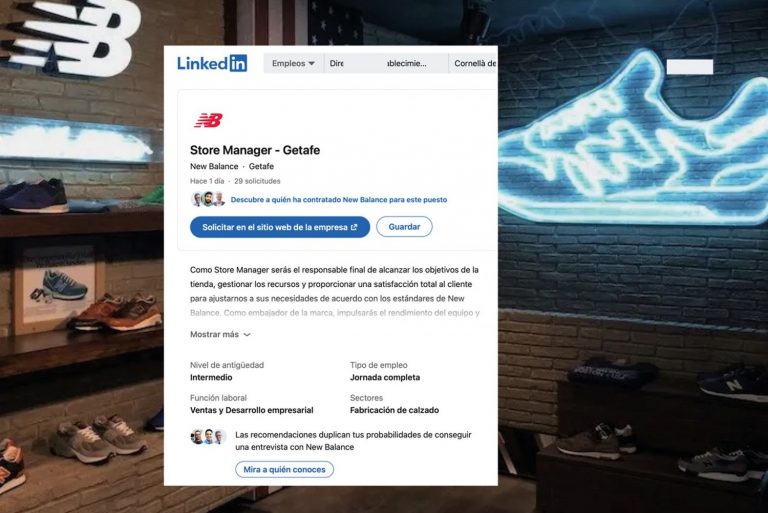 New Balance abrirá dos tiendas en Madrid pese al proceso judicial por el ‘caso Experience’