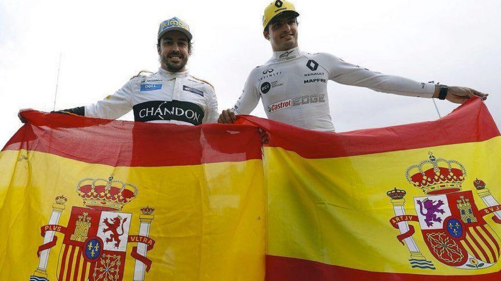 Carlos Sainz y Fernando Alonso darán la cara por España