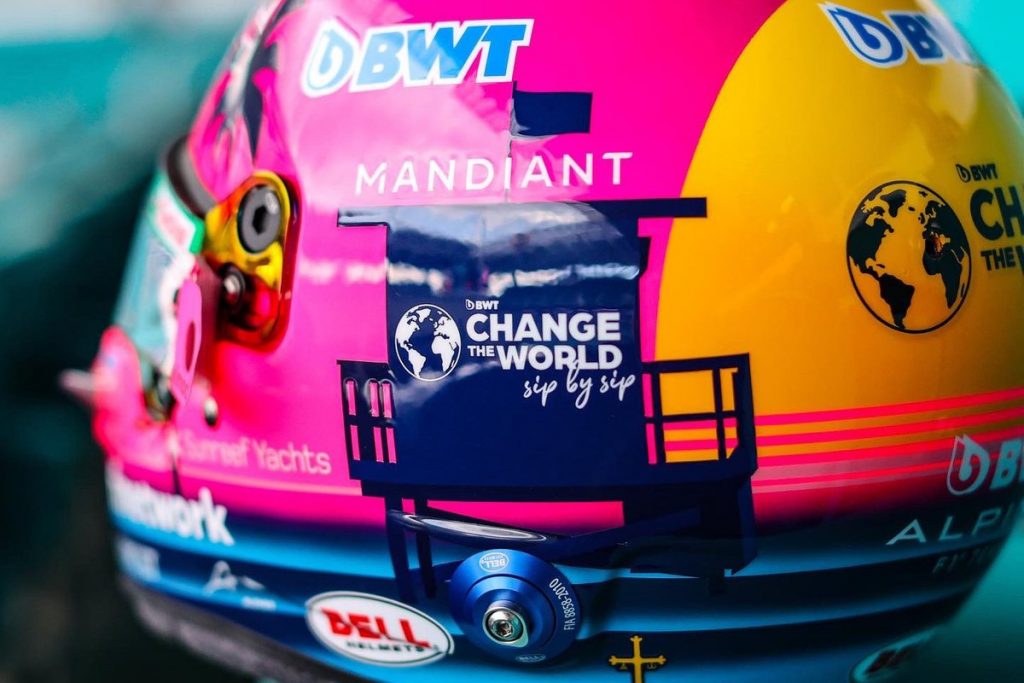 Cascos extravagantes para estrenar en Miami