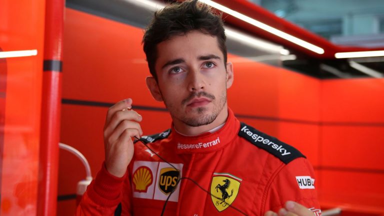 Leclerc monta el pitote en Ferrari